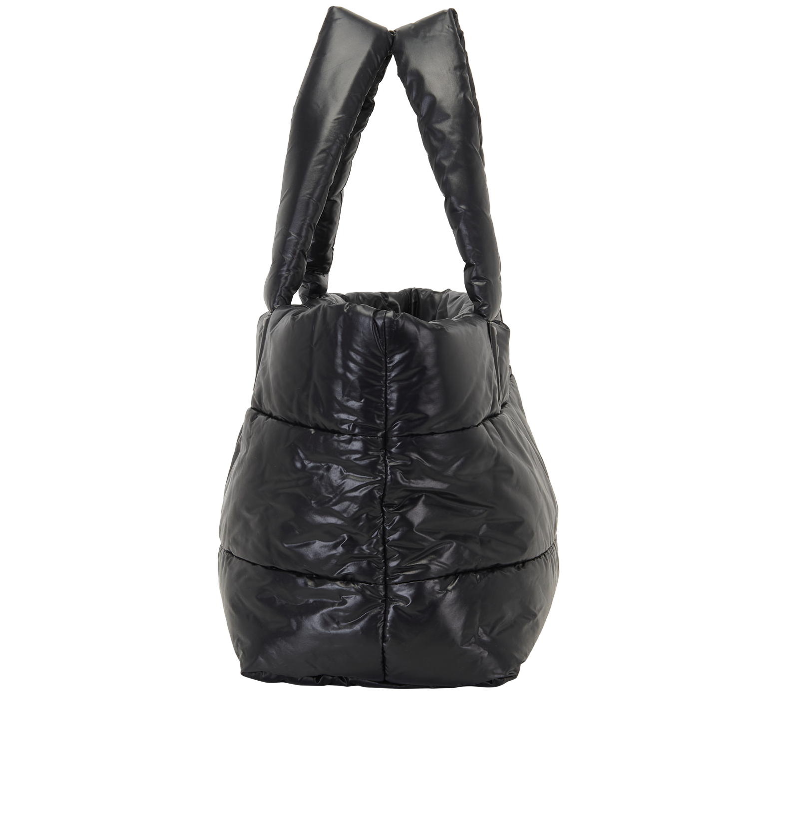 Coco Cocoon Reversible Tote, &pound;1,200, Handbags, Black, Nylon, Side view